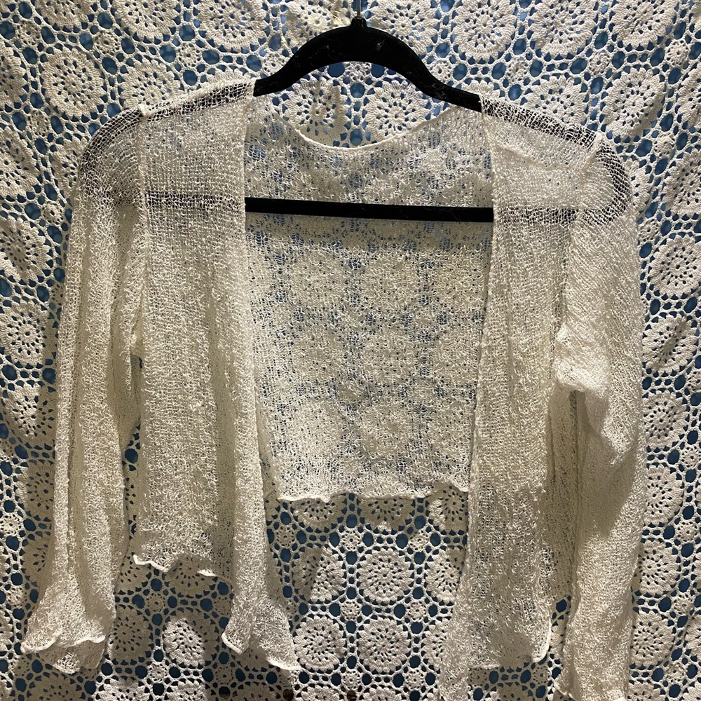 Cute Mesh Shawl/Shrug